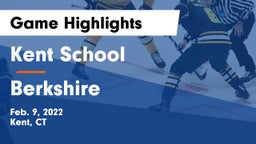 Kent School vs Berkshire  Game Highlights - Feb. 9, 2022