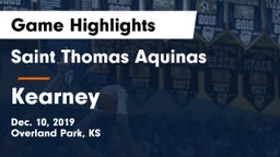 Saint Thomas Aquinas  vs Kearney  Game Highlights - Dec. 10, 2019
