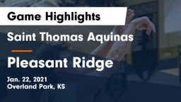 Saint Thomas Aquinas  vs Pleasant Ridge  Game Highlights - Jan. 22, 2021