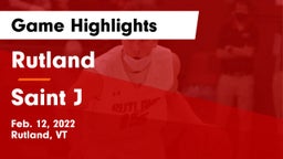 Rutland  vs Saint J Game Highlights - Feb. 12, 2022