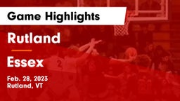 Rutland  vs Essex  Game Highlights - Feb. 28, 2023