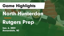 North Hunterdon  vs Rutgers Prep  Game Highlights - Jan. 6, 2022