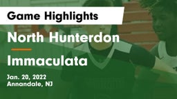 North Hunterdon  vs Immaculata  Game Highlights - Jan. 20, 2022