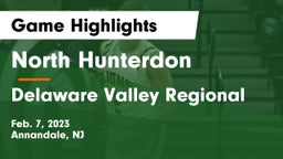 North Hunterdon  vs Delaware Valley Regional  Game Highlights - Feb. 7, 2023