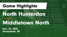 North Hunterdon  vs Middletown North  Game Highlights - Dec. 22, 2023