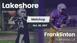 Matchup: Lakeshore High vs. Franklinton  2017