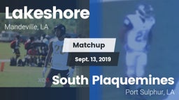 Matchup: Lakeshore High vs. South Plaquemines  2019