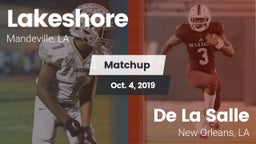 Matchup: Lakeshore High vs. De La Salle  2019