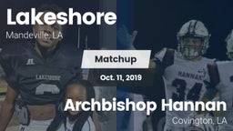 Matchup: Lakeshore High vs. Archbishop Hannan  2019
