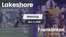 Matchup: Lakeshore High vs. Franklinton  2020