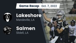 Recap: Lakeshore  vs. Salmen  2022