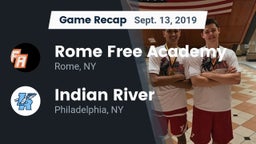 Recap: Rome Free Academy  vs. Indian River  2019