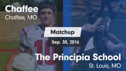 Matchup: Chaffee  vs. The Principia School 2016