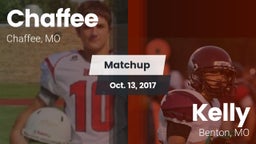 Matchup: Chaffee  vs. Kelly  2017