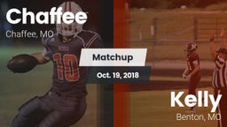 Matchup: Chaffee  vs. Kelly  2018