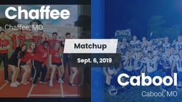 Matchup: Chaffee  vs. Cabool  2019