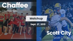 Matchup: Chaffee  vs. Scott City  2019