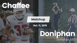Matchup: Chaffee  vs. Doniphan   2019