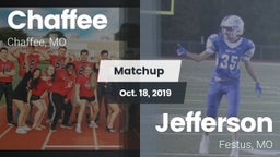 Matchup: Chaffee  vs. Jefferson  2019