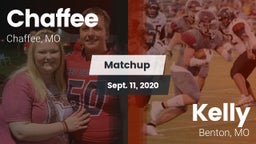 Matchup: Chaffee  vs. Kelly  2020