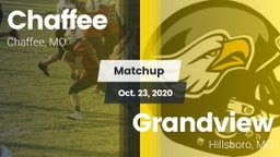 Matchup: Chaffee  vs. Grandview  2020
