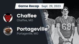 Recap: Chaffee  vs. Portageville  2023