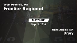Matchup: Frontier Regional vs. Drury  2016