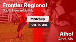 Matchup: Frontier Regional vs. Athol  2016