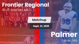 Matchup: Frontier Regional vs. Palmer  2018