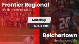 Matchup: Frontier Regional vs. Belchertown  2019