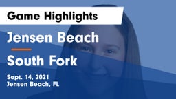 Jensen Beach  vs South Fork  Game Highlights - Sept. 14, 2021