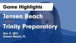 Jensen Beach  vs Trinity Preparatory  Game Highlights - Oct. 9, 2021
