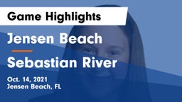 Jensen Beach  vs Sebastian River  Game Highlights - Oct. 14, 2021