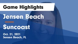 Jensen Beach  vs Suncoast  Game Highlights - Oct. 21, 2021