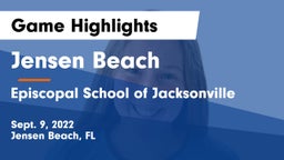 Jensen Beach  vs Episcopal School of Jacksonville Game Highlights - Sept. 9, 2022
