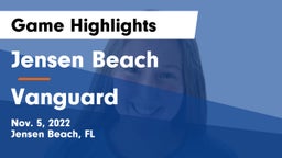 Jensen Beach  vs Vanguard Game Highlights - Nov. 5, 2022