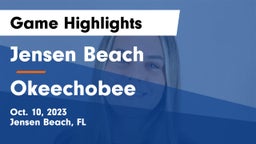 Jensen Beach  vs Okeechobee  Game Highlights - Oct. 10, 2023