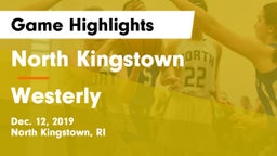 North Kingstown  vs Westerly  Game Highlights - Dec. 12, 2019