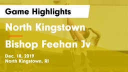 North Kingstown  vs Bishop Feehan Jv Game Highlights - Dec. 18, 2019