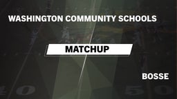 Matchup: Washington vs. Bosse  2016