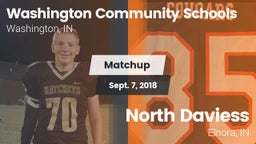 Matchup: Washington vs. North Daviess  2018