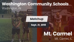 Matchup: Washington vs. Mt. Carmel  2018