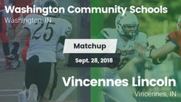 Matchup: Washington vs. Vincennes Lincoln  2018
