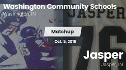 Matchup: Washington vs. Jasper  2018