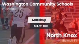 Matchup: Washington vs. North Knox  2018