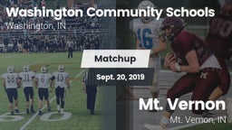 Matchup: Washington vs. Mt. Vernon  2019