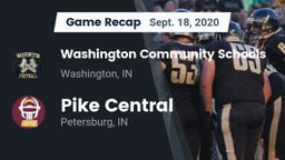 Recap: Washington Community Schools vs. Pike Central  2020