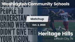 Matchup: Washington vs. Heritage Hills  2020