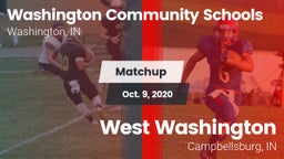 Matchup: Washington vs. West Washington  2020