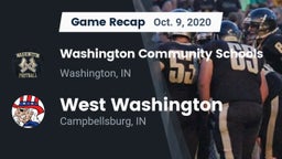 Recap: Washington Community Schools vs. West Washington  2020